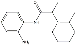 N-(2-aminophenyl)-2-(2-methylpiperidin-1-yl)propanamide Struktur