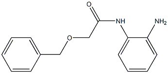 N-(2-aminophenyl)-2-(benzyloxy)acetamide Struktur