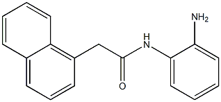 N-(2-aminophenyl)-2-(naphthalen-1-yl)acetamide Struktur