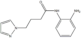 N-(2-aminophenyl)-4-(1H-pyrazol-1-yl)butanamide Struktur