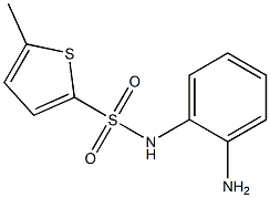 N-(2-aminophenyl)-5-methylthiophene-2-sulfonamide Struktur