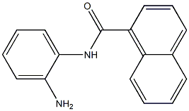 N-(2-aminophenyl)naphthalene-1-carboxamide Struktur