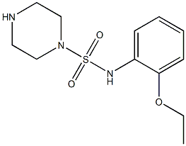 N-(2-ethoxyphenyl)piperazine-1-sulfonamide Struktur