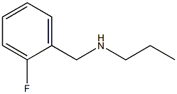 N-(2-fluorobenzyl)-N-propylamine Struktur