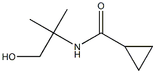 N-(2-hydroxy-1,1-dimethylethyl)cyclopropanecarboxamide Struktur