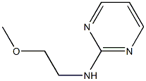 N-(2-methoxyethyl)pyrimidin-2-amine Struktur