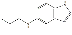 N-(2-methylpropyl)-1H-indol-5-amine Struktur