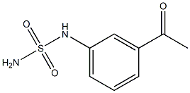 N-(3-acetylphenyl)sulfamide Struktur