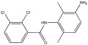 N-(3-amino-2,6-dimethylphenyl)-2,3-dichlorobenzamide Struktur