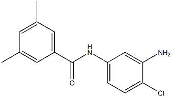 N-(3-amino-4-chlorophenyl)-3,5-dimethylbenzamide Struktur