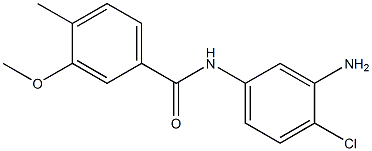 N-(3-amino-4-chlorophenyl)-3-methoxy-4-methylbenzamide Struktur