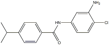 N-(3-amino-4-chlorophenyl)-4-(propan-2-yl)benzamide Struktur