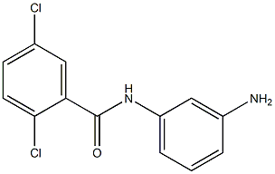 N-(3-aminophenyl)-2,5-dichlorobenzamide Struktur