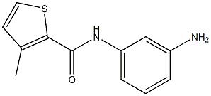 N-(3-aminophenyl)-3-methylthiophene-2-carboxamide Struktur