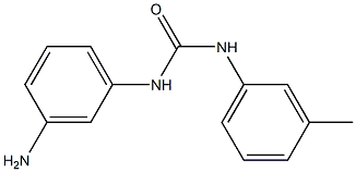 N-(3-aminophenyl)-N'-(3-methylphenyl)urea Struktur