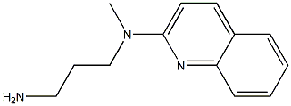 N-(3-aminopropyl)-N-methylquinolin-2-amine Struktur