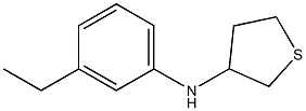 N-(3-ethylphenyl)thiolan-3-amine Struktur