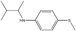 N-(3-methylbutan-2-yl)-4-(methylsulfanyl)aniline Struktur