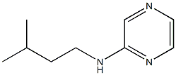 N-(3-methylbutyl)pyrazin-2-amine Struktur