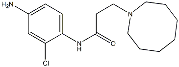 N-(4-amino-2-chlorophenyl)-3-(azocan-1-yl)propanamide Struktur