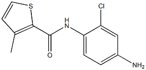 N-(4-amino-2-chlorophenyl)-3-methylthiophene-2-carboxamide Struktur