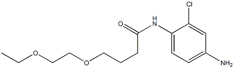 N-(4-amino-2-chlorophenyl)-4-(2-ethoxyethoxy)butanamide Struktur