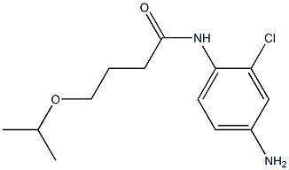 N-(4-amino-2-chlorophenyl)-4-(propan-2-yloxy)butanamide Struktur