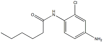 N-(4-amino-2-chlorophenyl)hexanamide Struktur