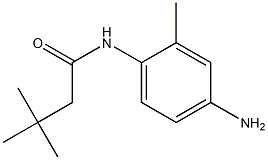 N-(4-amino-2-methylphenyl)-3,3-dimethylbutanamide Struktur