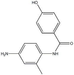 N-(4-amino-2-methylphenyl)-4-hydroxybenzamide Struktur