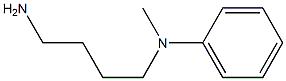 N-(4-aminobutyl)-N-methylaniline Struktur