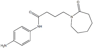 N-(4-aminophenyl)-4-(2-oxoazepan-1-yl)butanamide Struktur