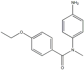 N-(4-aminophenyl)-4-ethoxy-N-methylbenzamide Struktur