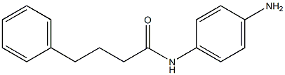 N-(4-aminophenyl)-4-phenylbutanamide Struktur