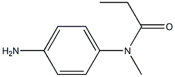 N-(4-aminophenyl)-N-methylpropanamide Struktur