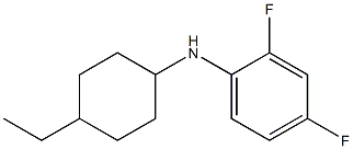 N-(4-ethylcyclohexyl)-2,4-difluoroaniline Struktur