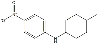 N-(4-methylcyclohexyl)-4-nitroaniline Struktur