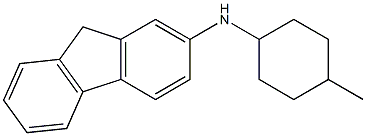 N-(4-methylcyclohexyl)-9H-fluoren-2-amine Struktur