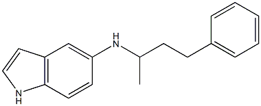 N-(4-phenylbutan-2-yl)-1H-indol-5-amine Struktur