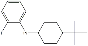 N-(4-tert-butylcyclohexyl)-2-iodoaniline Struktur