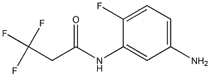 N-(5-amino-2-fluorophenyl)-3,3,3-trifluoropropanamide Struktur