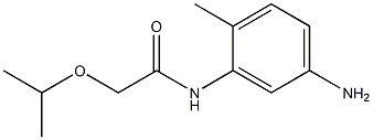 N-(5-amino-2-methylphenyl)-2-(propan-2-yloxy)acetamide Struktur