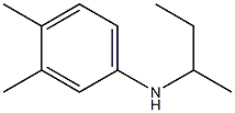 N-(butan-2-yl)-3,4-dimethylaniline Struktur