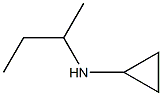 N-(butan-2-yl)cyclopropanamine Struktur