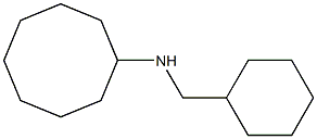 N-(cyclohexylmethyl)cyclooctanamine Struktur