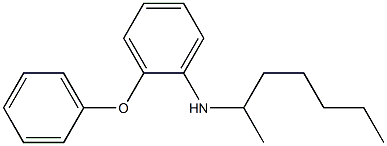 N-(heptan-2-yl)-2-phenoxyaniline Struktur