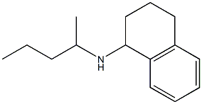 N-(pentan-2-yl)-1,2,3,4-tetrahydronaphthalen-1-amine Struktur