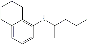 N-(pentan-2-yl)-5,6,7,8-tetrahydronaphthalen-1-amine Struktur