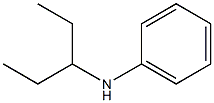 N-(pentan-3-yl)aniline Struktur