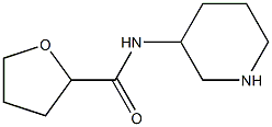 N-(piperidin-3-yl)oxolane-2-carboxamide Struktur